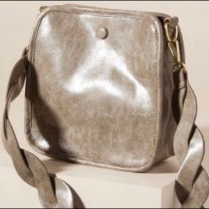 Anthropologie Bette vegan leather cross body bag